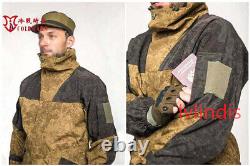 Russian Original Military Gorka-3 Fleece Tactical Combat Suit Camouflage Men