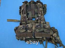 SERBIA Military Army M03 Woodland M99P1 Sniper M76 Combat Tactical Vest size L