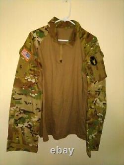 SINAIRSOFT Tactical Military Combat Uniform Bodysuit Shirt XXL Regular