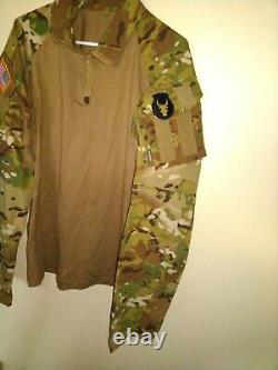 SINAIRSOFT Tactical Military Combat Uniform Bodysuit Shirt XXL Regular