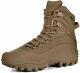 Skenary Men's Tactical Boots 8 Mid Combat Boots Waterproof Military Boots