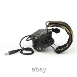 SORDIN Noise Reduction Airsoft Microphone Military Combat Swat Tactical Headset