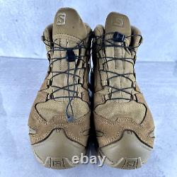 Salomon XA Forces Mid GTX Men's 9.5 Military Boots Coyote Brown Tactical