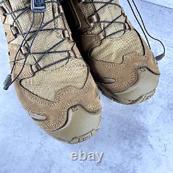 Salomon XA Forces Mid GTX Men's 9.5 Military Boots Coyote Brown Tactical