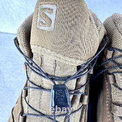 Salomon XA Forces Mid GTX Men's 9.5 Military Boots Coyote Brown Tactical