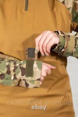 Shirt military summer rip stop multicam combat tactical women's camouflage shirt