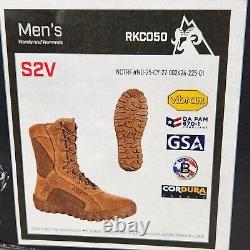Size 6 Rocky S2V Tactical Military Boots Coyote RKC050