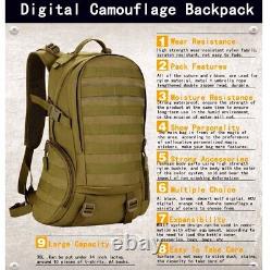 Small Army Military Combat Tactical Camo Assault Molle Pack Backpack Daypack