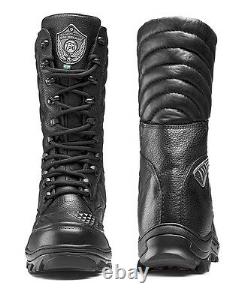 Special Forces Military Boots Mens Army Tactical Combat Hunting Black Leather