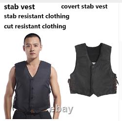 Stab Proof Vest Tactical Military Security Body Knife Slash VIP Combat Formal