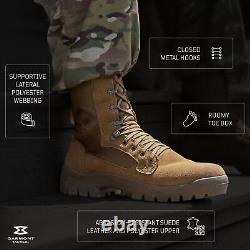 TACTICAL T8 Bifida Military Combat Boots for Men and Women, Army, Air Force