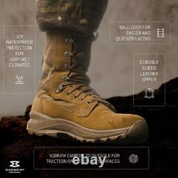 TACTICAL T8 Extreme EVO GTX Military Combat Boots for Men and Women, Army, Ai