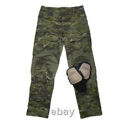 TMC2901 Men Military tactical G3 Combat Cargo training pants with knee pads