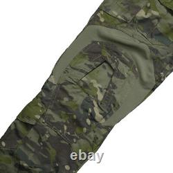 TMC2901 Men Military tactical G3 Combat Cargo training pants with knee pads