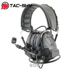 TS TAC-SKY TSC5 Tactical Headset Hearing Protection Noise Reduction for Airsoft