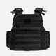 T? Ctic? N Tactical Black Plate Carrier Battlevest Military Combat Gear Airsoft