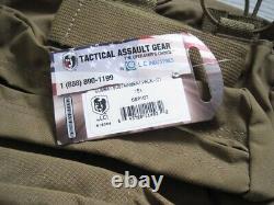 Tactical Assault Gear Combat Sustainment Pack, TAG Military Day Pack in coyote