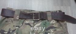 Tactical Camo Pants Size 54 + Genuine Leather Belt Military Combat Ripsto