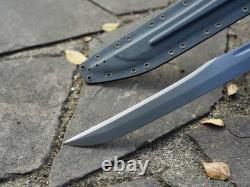 Tactical Combat Saber Knife Survival Military Shoto Sword 60Si2Cra Steel #2793 Tactical Combat Saber Knife Survival Military Shoto Sword 60Si2Cra Steel #2793