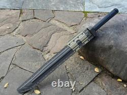 Tactical Combat Saber Knife Survival Military Shoto Sword 60Si2Cra Steel #2793 Tactical Combat Saber Knife Survival Military Shoto Sword 60Si2Cra Steel #2793