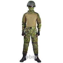 Tactical Combat Suits Army Military With Pads Uniform Outdoor Work Cargo Suit