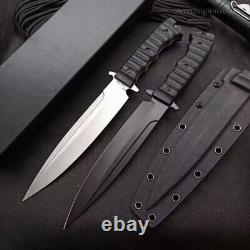 Tactical DC53 Steel Hunting Knife Fixed Blade Military Survival Bushcraft Kydex