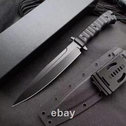 Tactical DC53 Steel Hunting Knife Fixed Blade Military Survival Bushcraft Kydex