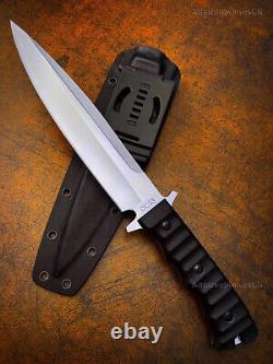 Tactical DC53 Steel Hunting Knife Fixed Blade Military Survival Bushcraft Kydex