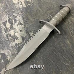 Tactical Fixed Blade Military Combat Survival Hunting Bowie Hand Made Knife