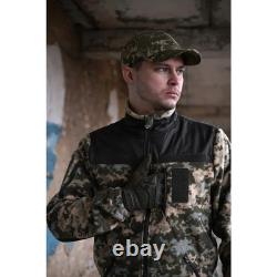 Tactical Fleece Jacket MM14 Pixel Military Warm Zip Combat Coat Ukraine Mod 3