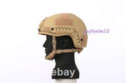 Tactical Helmet Airsoft Paintball Military Combat Fast Hunting Shooting PJ Style