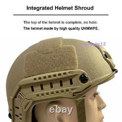 Tactical Helmet Airsoft Paintball Military Combat Fast Hunting Shooting PJ Style