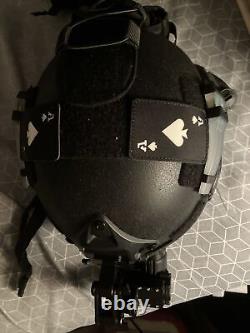 Tactical Helmet Military Combat Fast PJ Style (pre made set up)