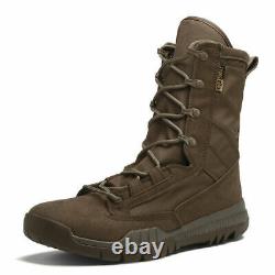 Tactical Military Boots Mens Ultralight Breathable Combat Desert Boots Hiking