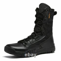 Tactical Military Boots Mens Ultralight Breathable Combat Desert Boots Hiking