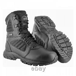Tactical Military Boots Shoes Magnum LYNX 8.0 Leather Security Police Black