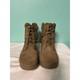 Tactical Military Combat Boots Lace-up Ankle High Desert Tan Outdoor Footwear