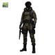 Tactical Military Cosplay Costume Hooded Combat Suit Cargo Outfit Adult
