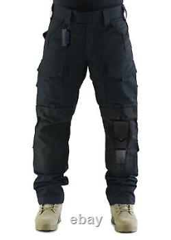 Tactical Molle Pants With EVA Knee Pads Military Hiking Airsoft Combat Trousers