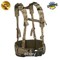 Tactical Molle Waist Ukrainian Military Battle Combat Modular MOLLE Padded Duty