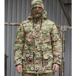 Tactical Parka Jacket Coat Hooded Army Ukraine Mens Men's Military Combat ZSU