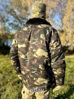 Tactical Parka Jacket Coat Hooded Army Ukraine Mens Men's Military Combat ZSU