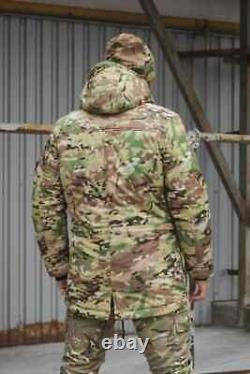 Tactical Parka Jacket Coat Hooded Army Ukraine Mens Men's Military Combat ZSU