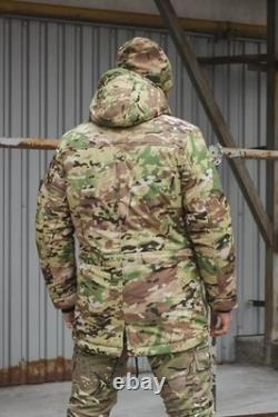 Tactical Parka Jacket Coat Hooded Army Ukraine Mens Men's Military Combat ZSU