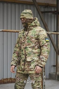 Tactical Parka Jacket Coat Hooded Army Ukraine Mens Men's Military Combat ZSU