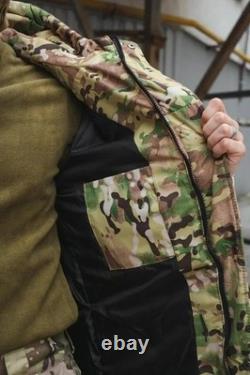 Tactical Parka Jacket Coat Hooded Army Ukraine Mens Men's Military Combat ZSU