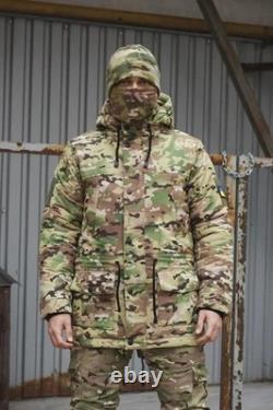 Tactical Parka Jacket Coat Hooded Army Ukraine Mens Men's Military Combat ZSU