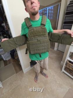 Tactical Plate Carrier Military Combat MOLLE Modular Adjustable Combat Gear Vest