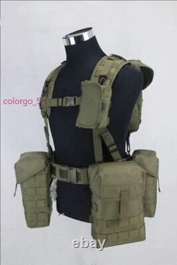 Tactical Russian Special Forces Combat Equipment Rainbow 6 Military Green Vest