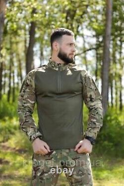 Tactical Summer Ubucks Rip-Stop Multicam Coolmax Military Combat Shirt Ubucks